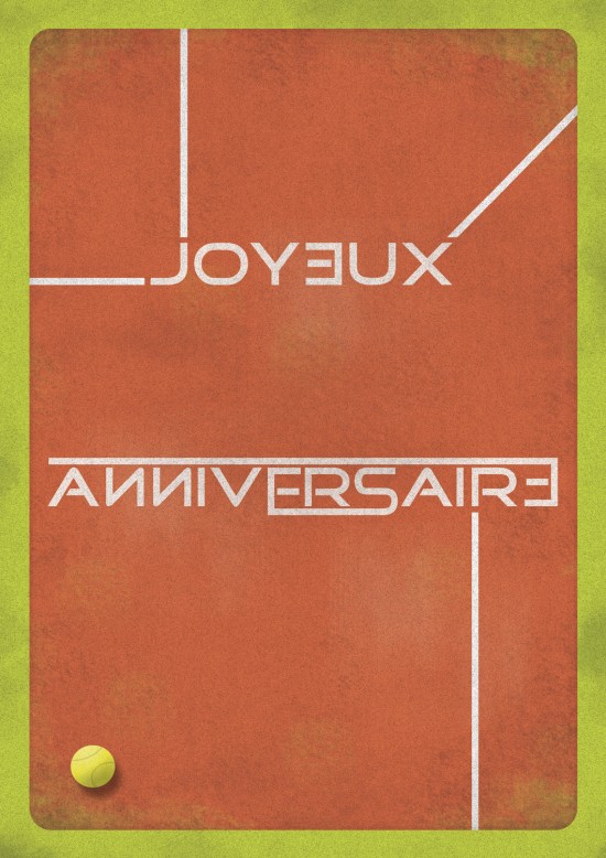 Carte anniversaire (Graphisme)