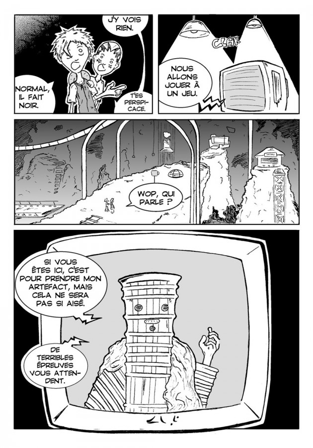 Webcomic Far-Away Chapitre 2 Page 1